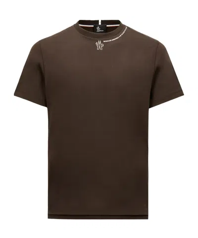 Moncler Short-sleeved T-shirt In Black