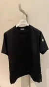 Moncler Short-sleeved T-shirt In Black