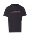 Moncler Logo-printed Cotton T-shirt In Multi
