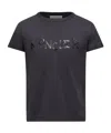 Moncler Short-sleeved T-shirt In Black