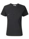 Moncler Ss T-shirt In Black