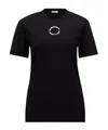 Moncler Short-sleeved T-shirt In Black