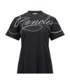 Moncler Short-sleeved T-shirt In Blue