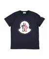 Moncler Short-sleeved T-shirt In Blue