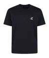 Moncler Short-sleeved T-shirt In Blue