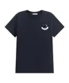 Moncler Short-sleeved T-shirt In Blue