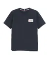 Moncler Short-sleeved T-shirt In Blue