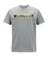 Moncler Short-sleeved T-shirt In Gray
