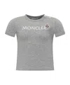 Moncler Short-sleeved T-shirt In Gray