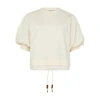 Moncler Short Sleeved T-shirt In Off-white