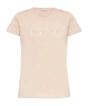 Moncler Short-sleeved T-shirt In Pink