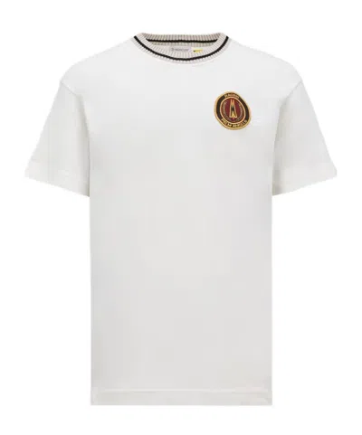 Moncler Short-sleeved T-shirt In White