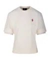 Moncler Grenoble Women Cotton T-shirt In White
