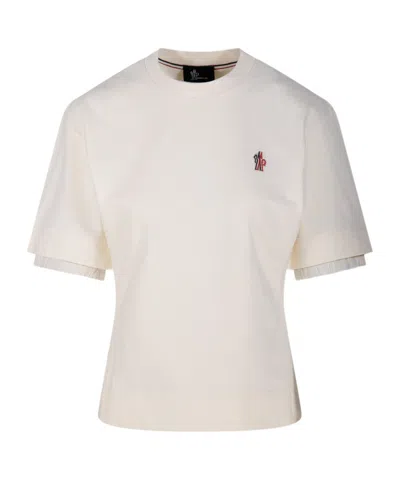 Moncler Short-sleeved T-shirt In White