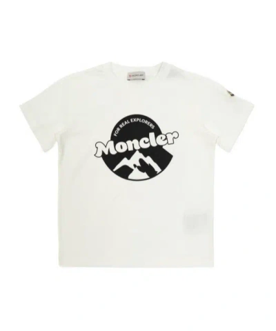 Moncler Short-sleeved T-shirt In White