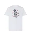 Moncler Printed Short-sleeved T-shirt In White