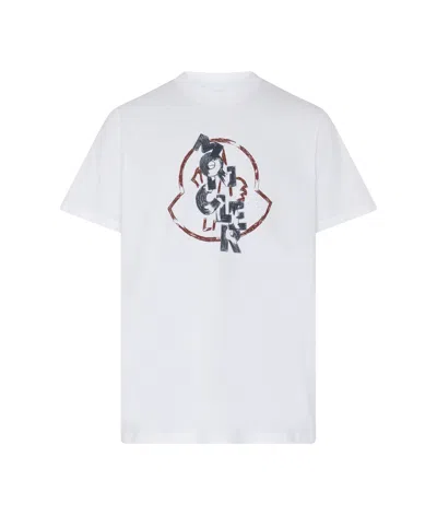Moncler Short-sleeved T-shirt In White