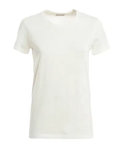 Moncler Short-sleeved T-shirt In White