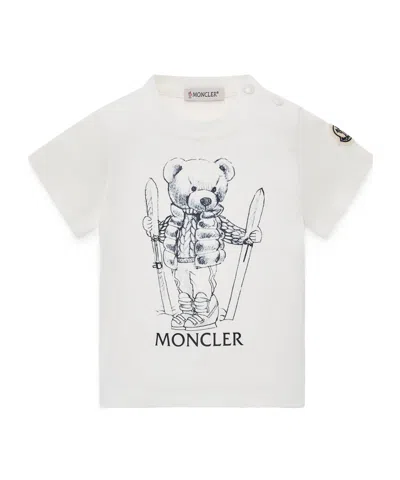 Moncler Short-sleeved T-shirt In White