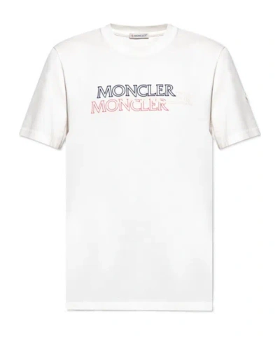 MONCLER LOGO-PRINT COTTON T-SHIRT