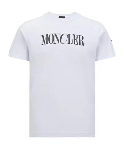 MONCLER MONCLER LOGO PRINTED CREWNECK T-SHIRT