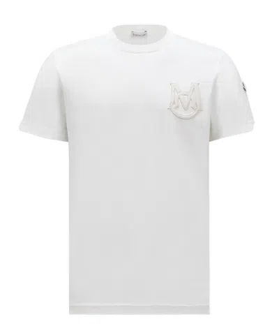 Moncler Short-sleeved T-shirt In White