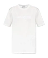 Moncler Logo-print Cotton T-shirt In White