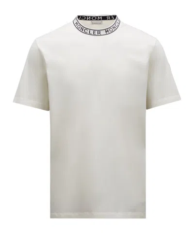 Moncler Short-sleeved T-shirt In White