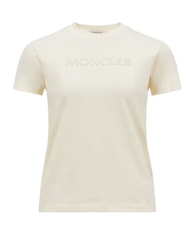 Moncler Short-sleeved T-shirt In White