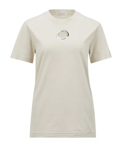 Moncler Short-sleeved T-shirt In White
