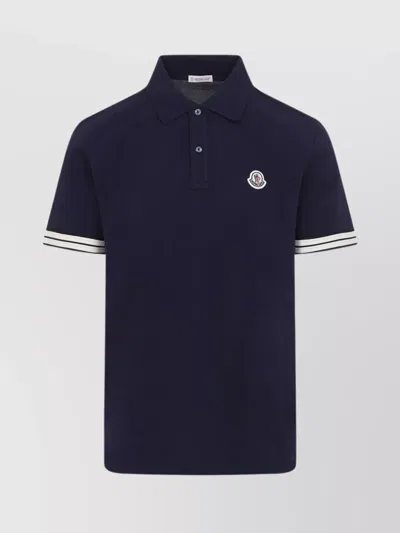 MONCLER SHORT SLEEVES POLO SHIRT
