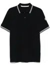 Moncler Short-sleeves Polo Shirt In Blue