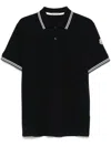 Moncler Short-sleeves Polo Shirt In Blue