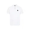 Moncler Classic Cotton Polo T-shirt In White
