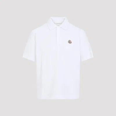 Moncler Ss Polo In White