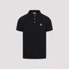 Moncler Short Sleeves Polo In X Blue
