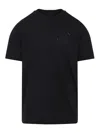 Moncler Short Sleeves T-shirt In Black