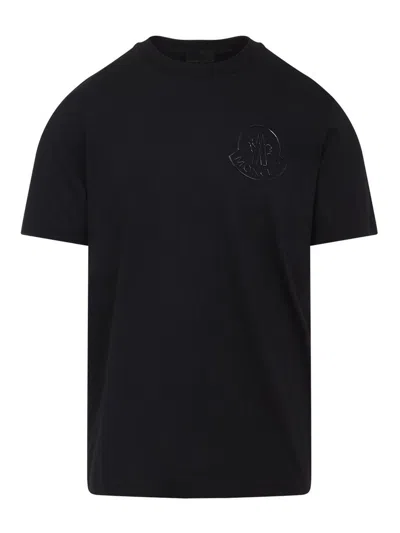 Moncler Short Sleeves T-shirt In Black