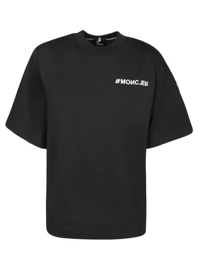 Moncler Short Sleeves T-shirt In Black