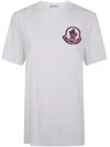 Moncler Short Sleeves T-shirt Clothing In White