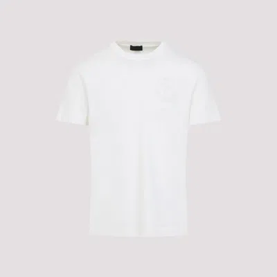 Moncler Short Sleeves T-shirt In White