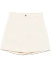 Moncler Shorts In Neutral