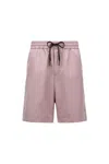 Moncler Logo Sticker Shorts