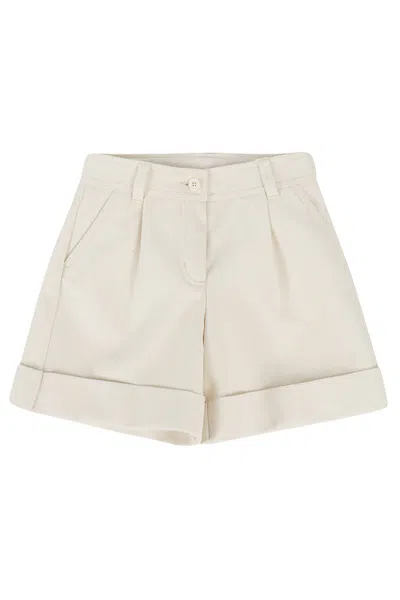Moncler Kids' Shorts In Beige