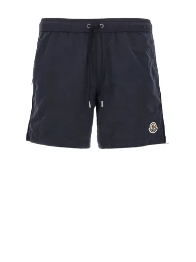 MONCLER MONCLER SHORTS BLUE