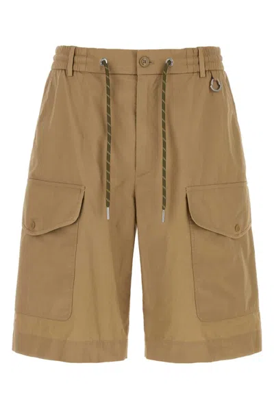 Moncler Brown Solid Shorts