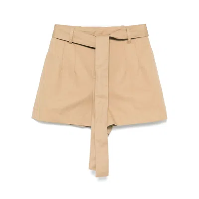MONCLER SHORTS BROWN