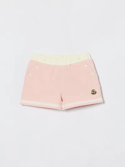 Moncler Babies' Shorts  Kids Color Pink