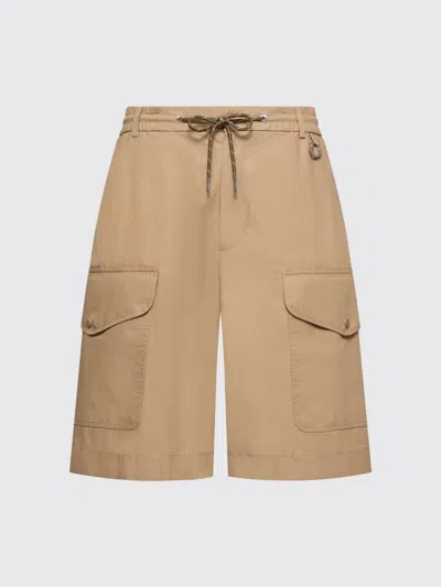 Moncler Shorts Men  In Brown