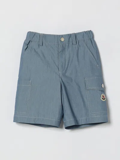 Moncler Pants  Kids Color Blue